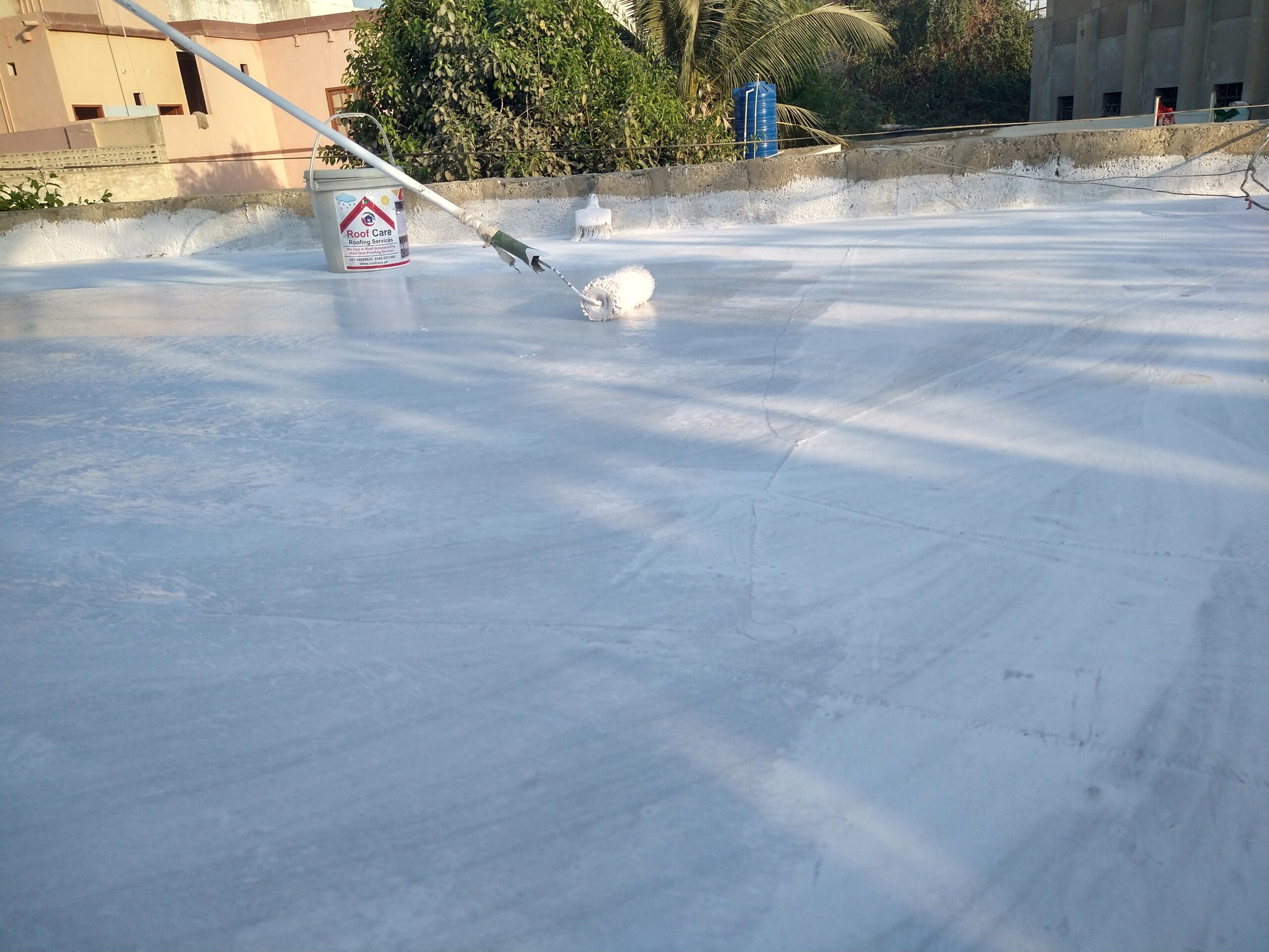 Roof Heat Proofing Coating By Roof Care Services